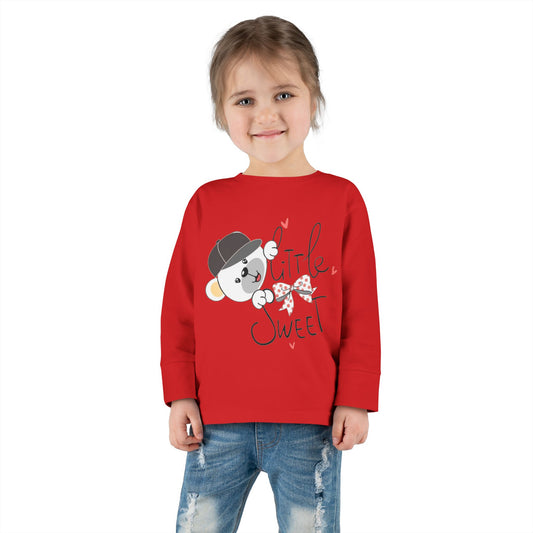 Toddler Long Sleeve bear Tee Unisex