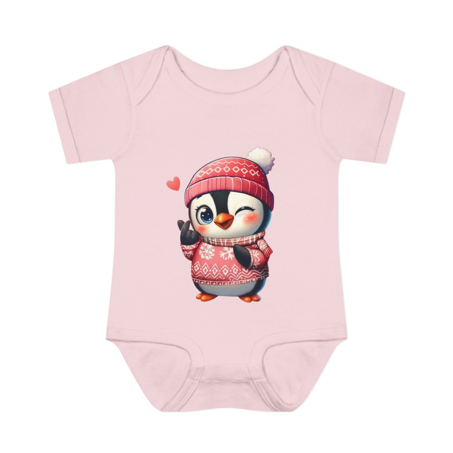 Penguin Baby Bodysuit Unisex
