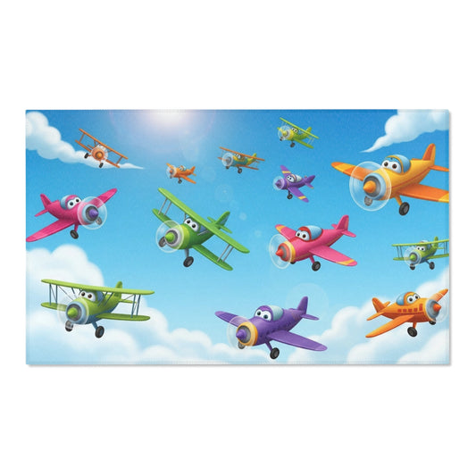 Kids' Airplane Area Rug