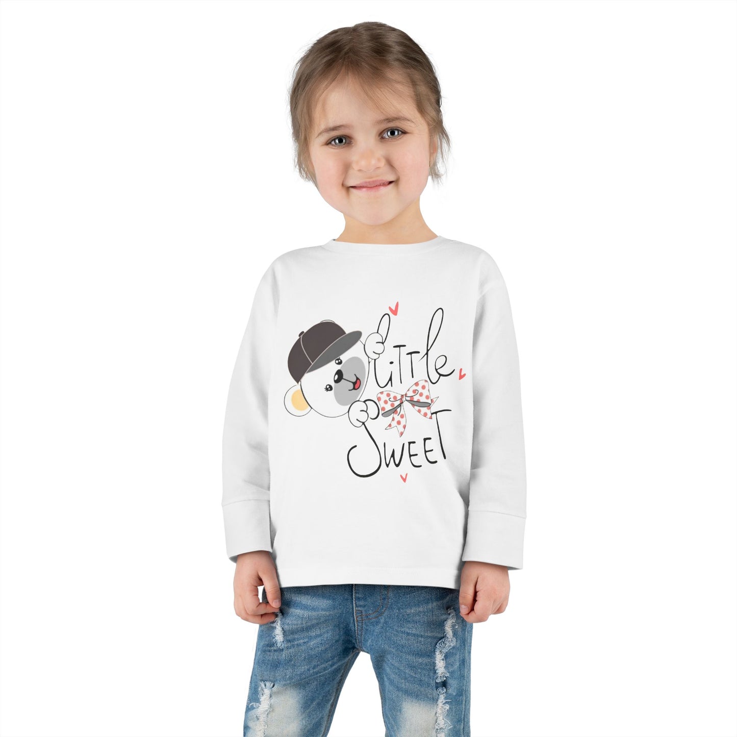 Toddler Long Sleeve bear Tee Unisex