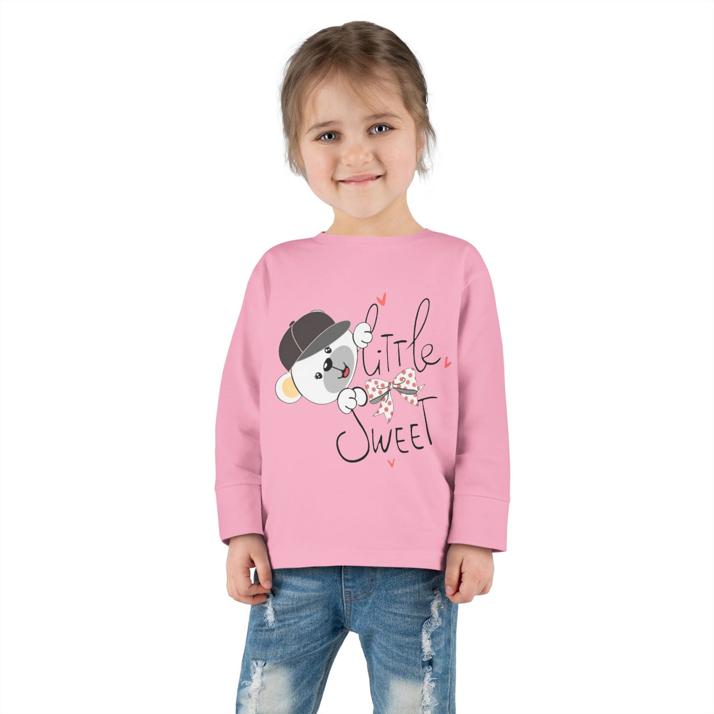 Toddler Long Sleeve bear Tee Unisex