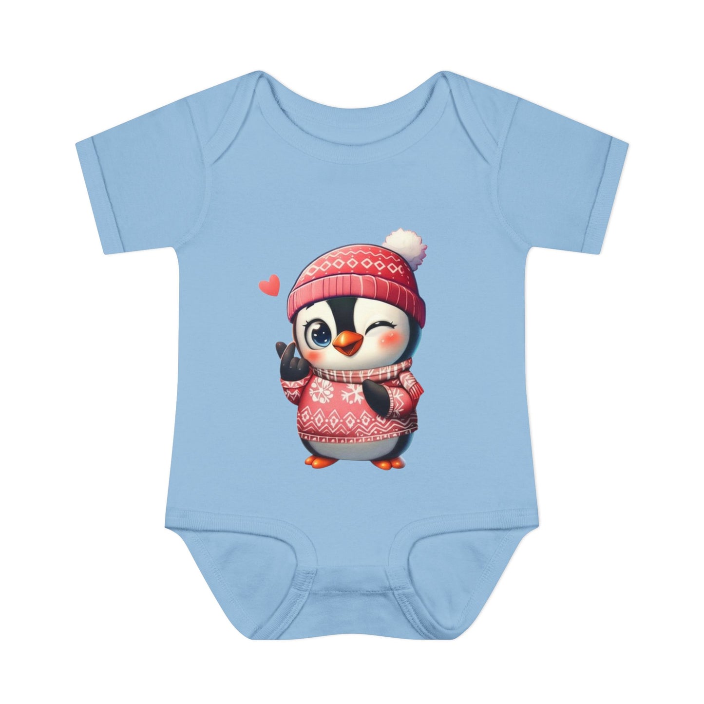 Penguin Baby Bodysuit Unisex