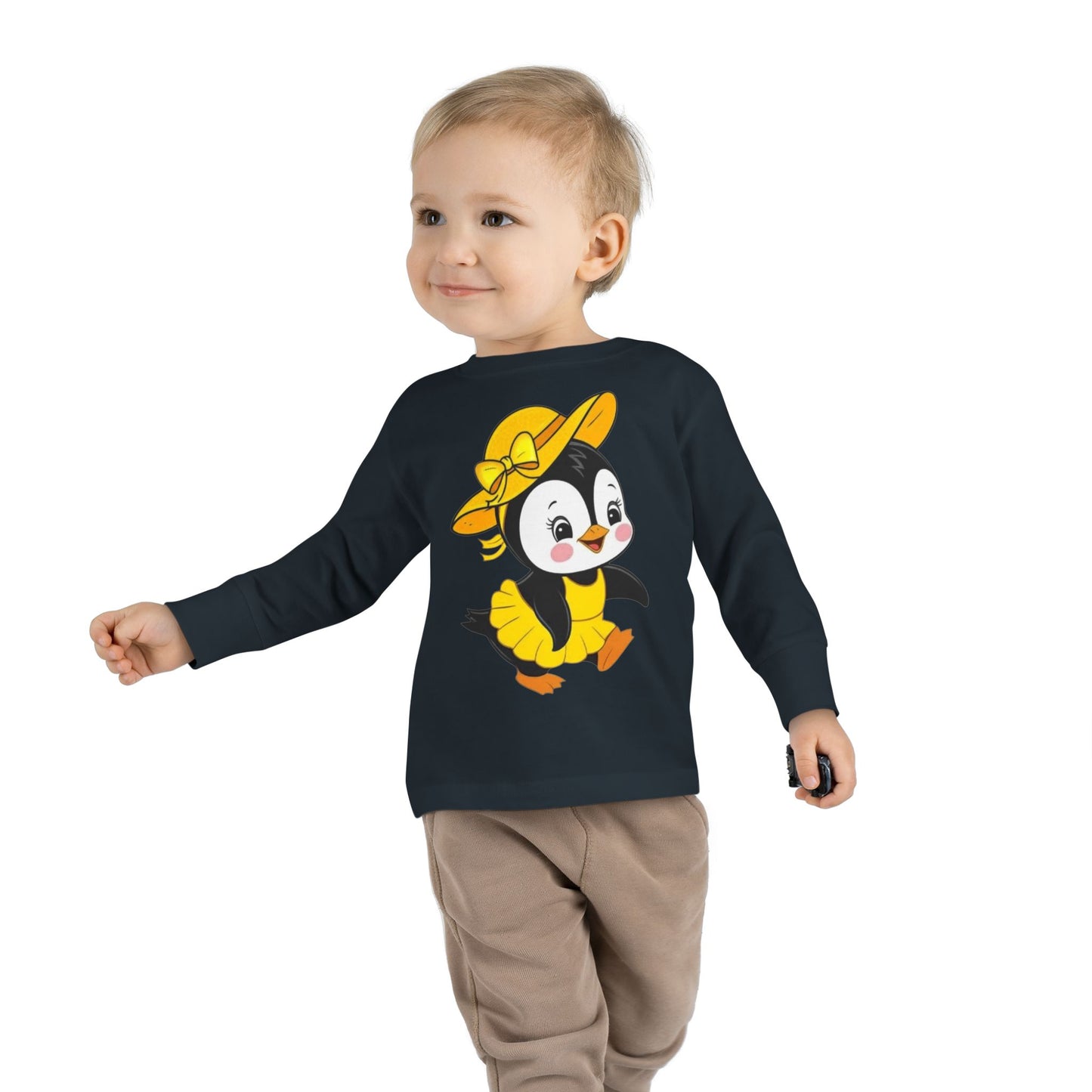 Penguin Toddler Long Sleeve Tee Unisex