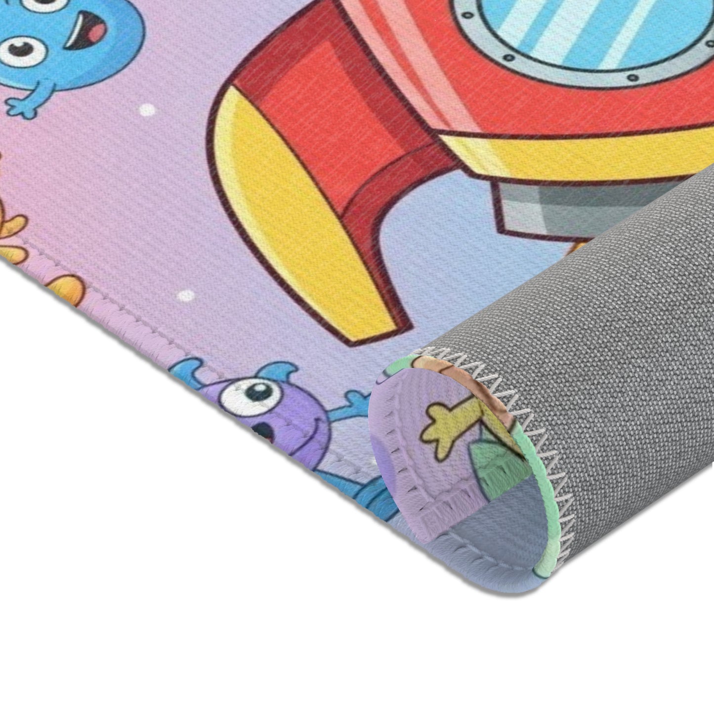 Kid's Space Adventure Area Rug