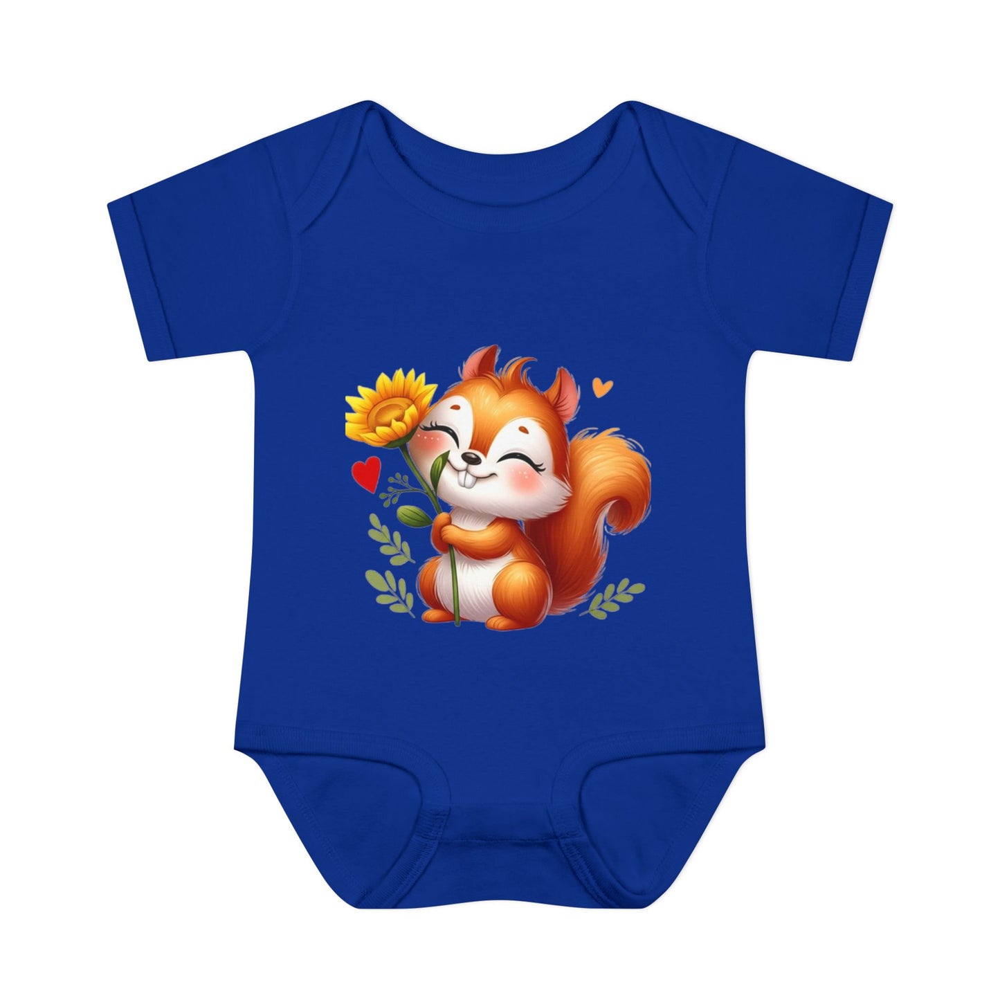 Squirrel Baby Bodysuit Unisex