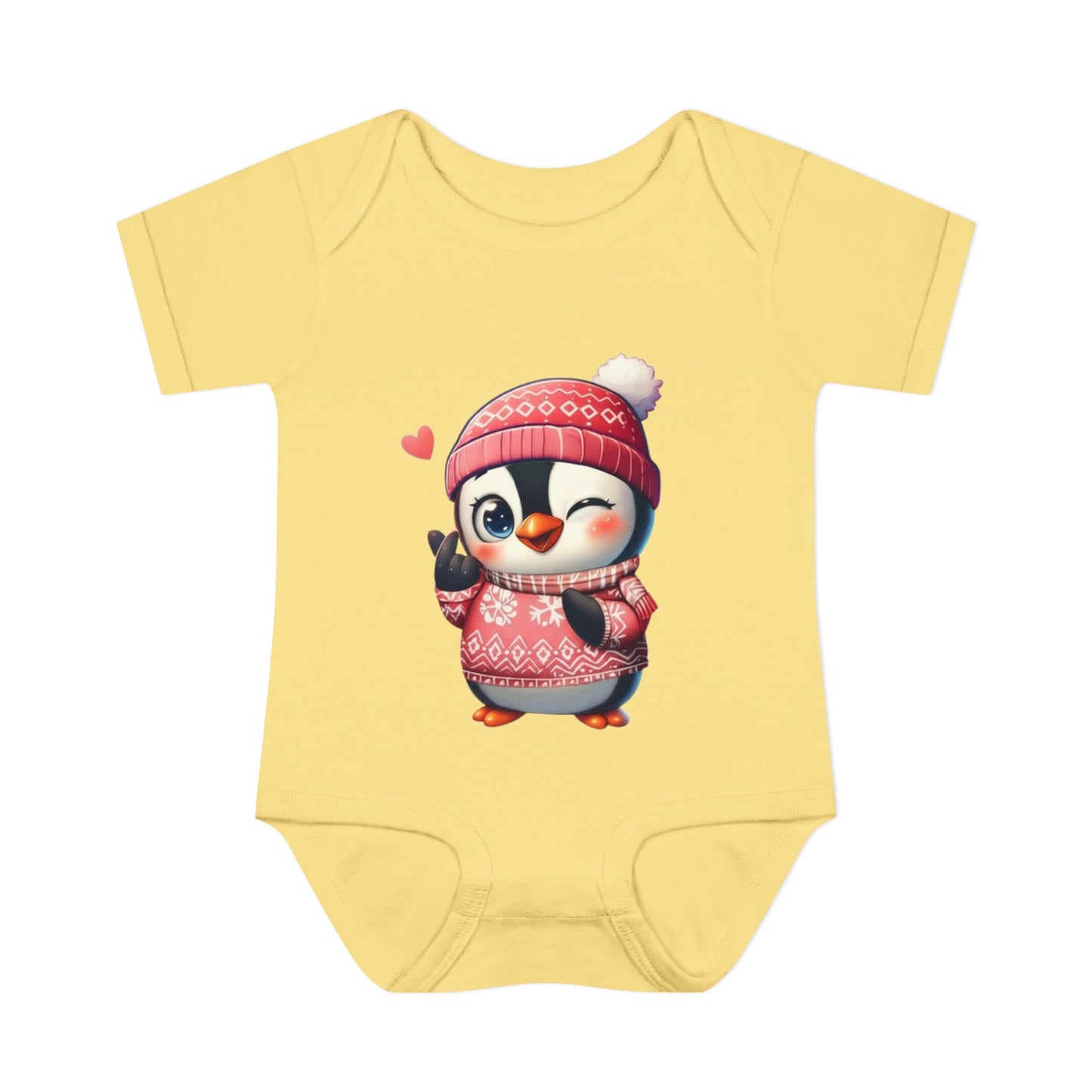 Penguin Baby Bodysuit Unisex