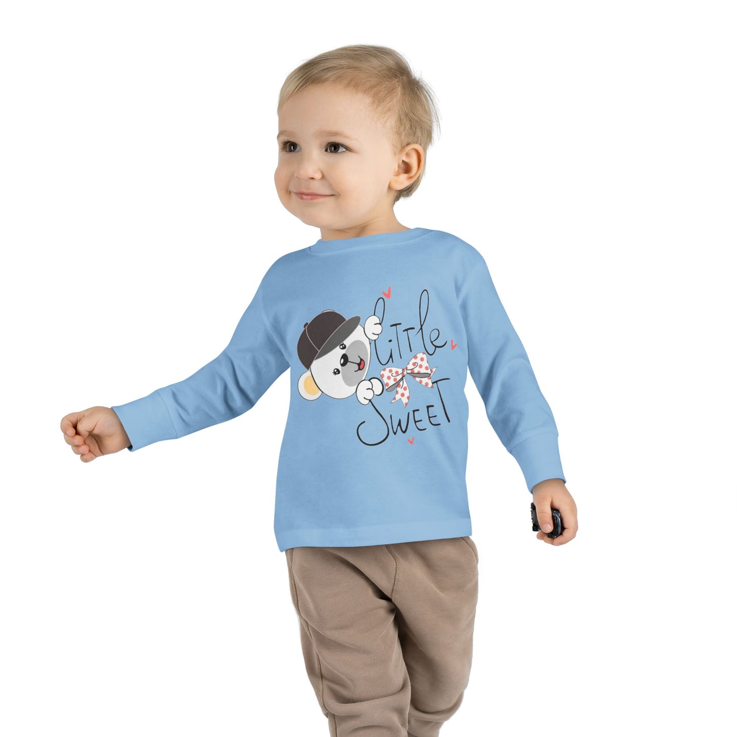 Toddler Long Sleeve bear Tee Unisex