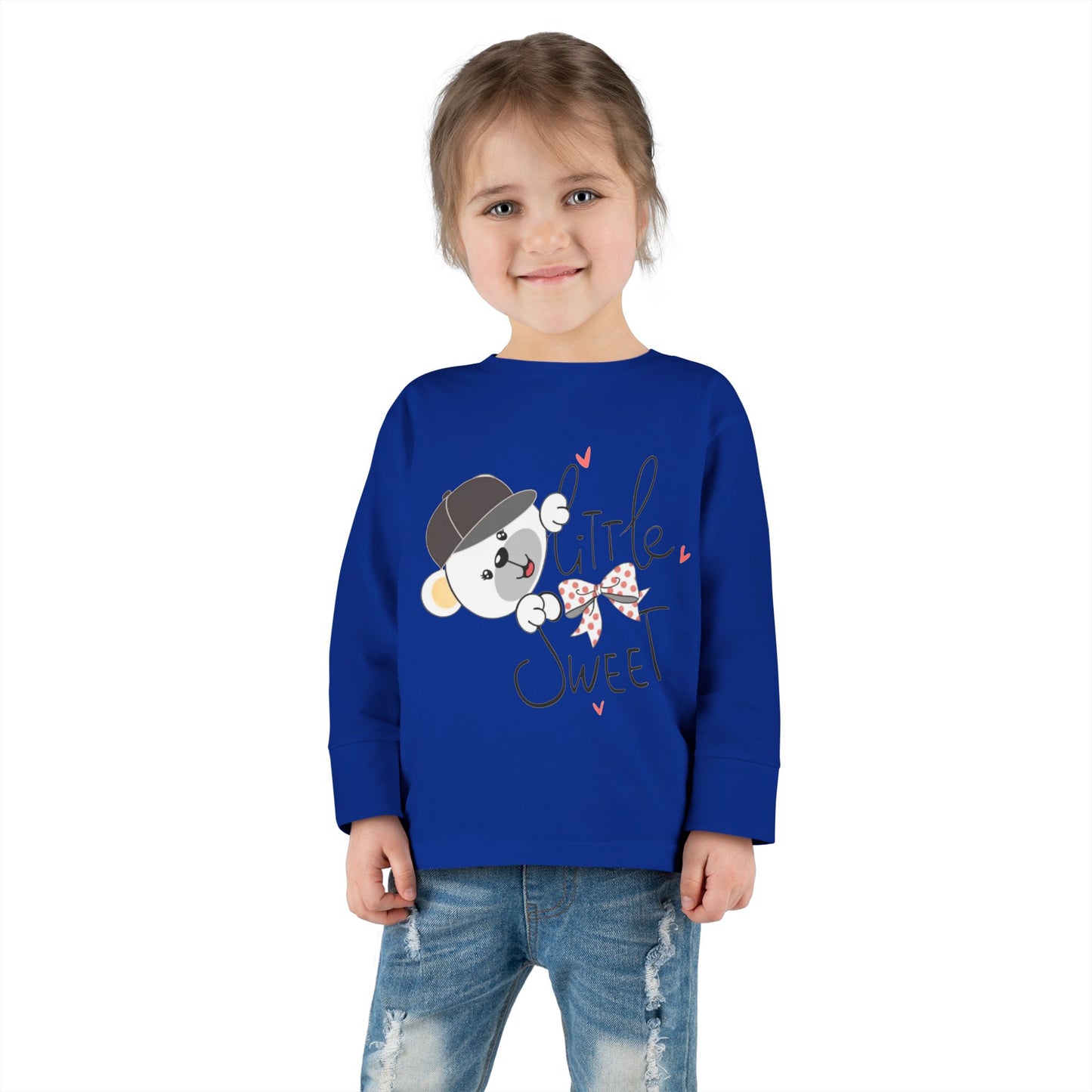 Toddler Long Sleeve bear Tee Unisex