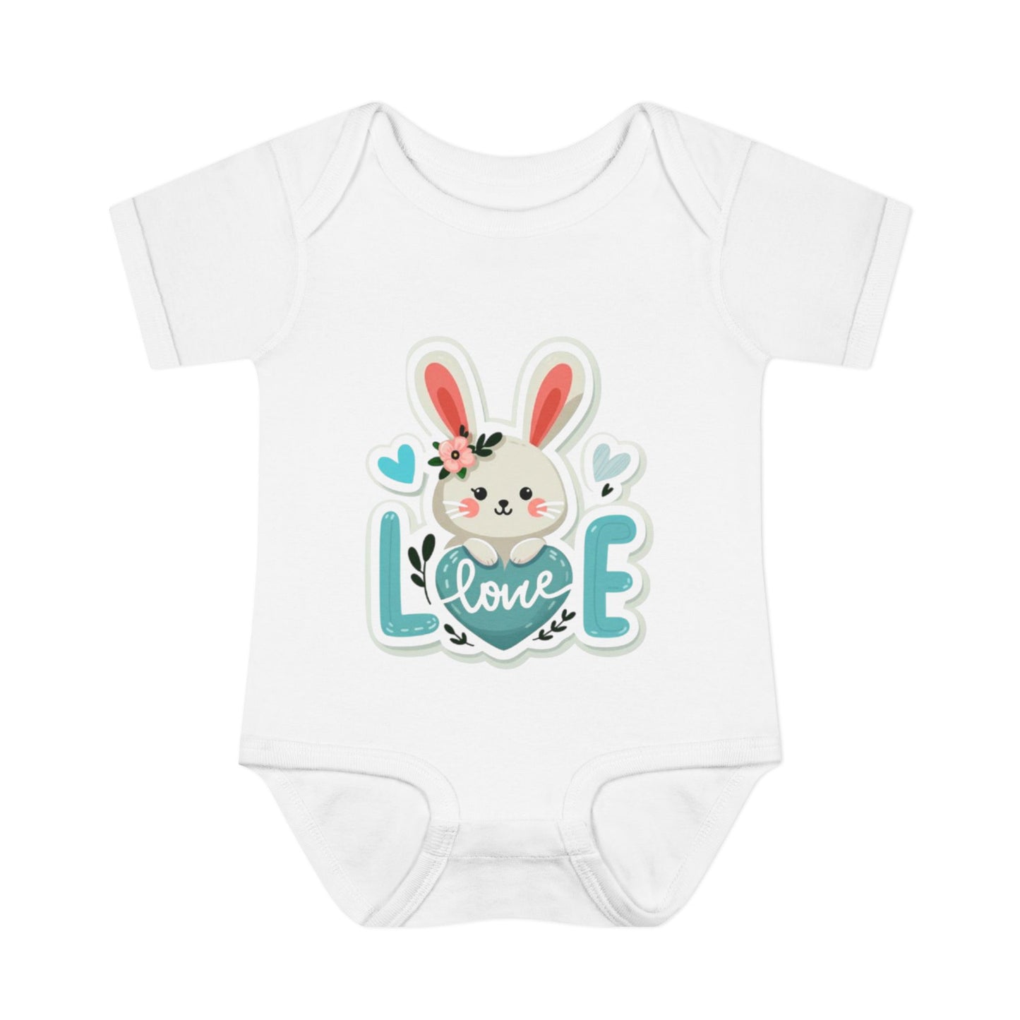 Bunny Love Infant Bodysuit Unisex