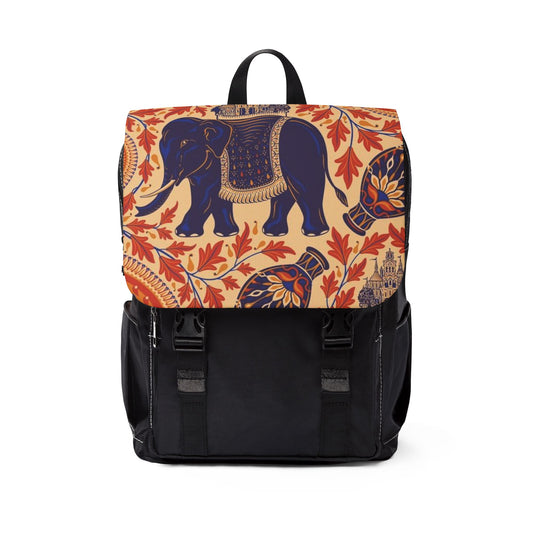 Elephant Artwork Shoulder Back Pack