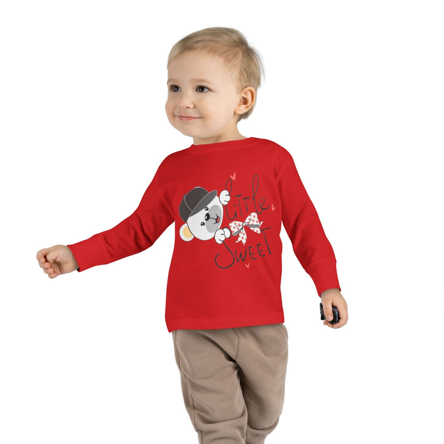 Toddler Long Sleeve bear Tee Unisex