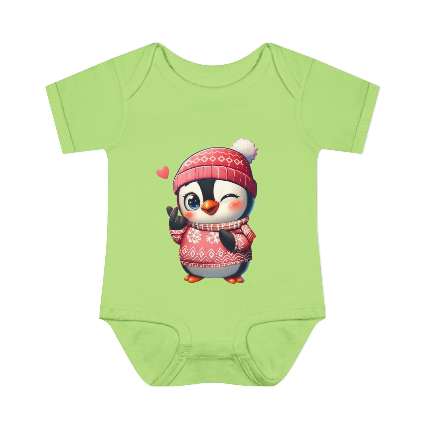 Penguin Baby Bodysuit Unisex