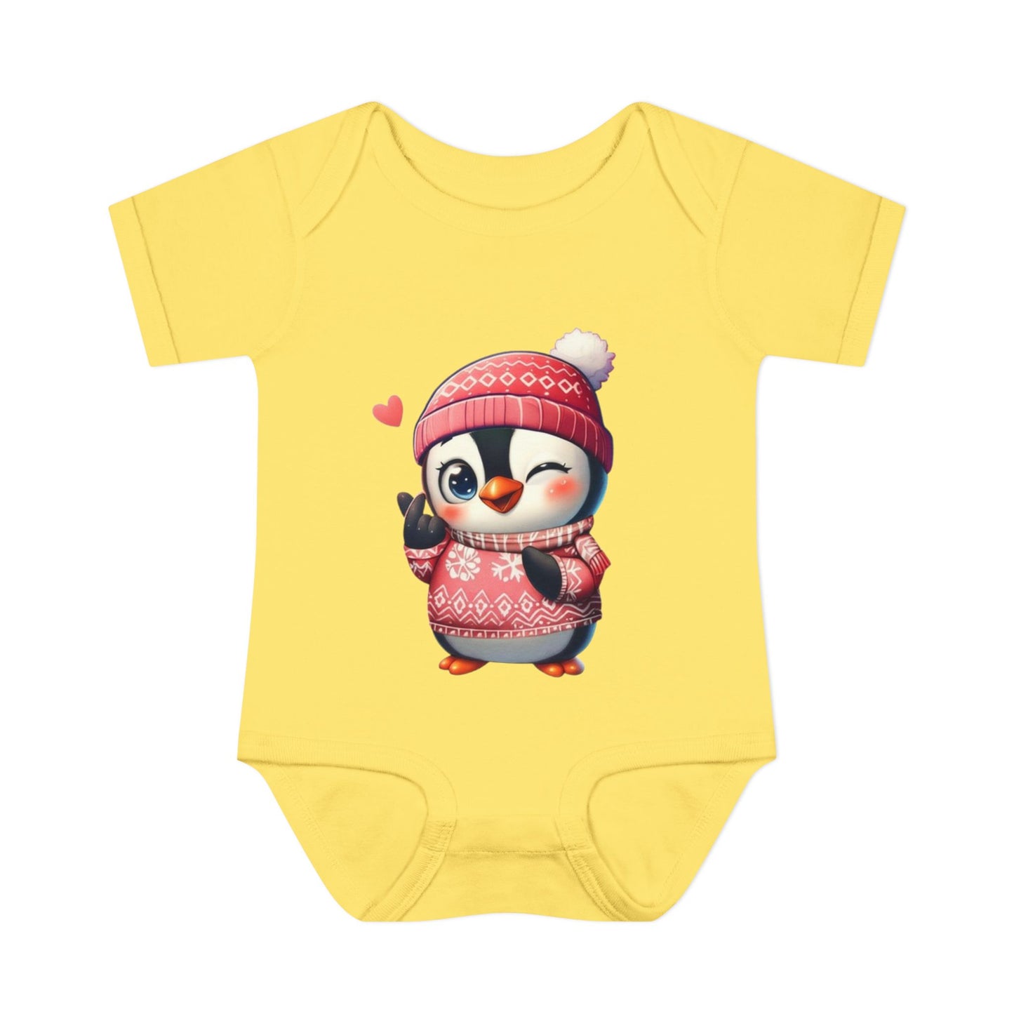 Penguin Baby Bodysuit Unisex