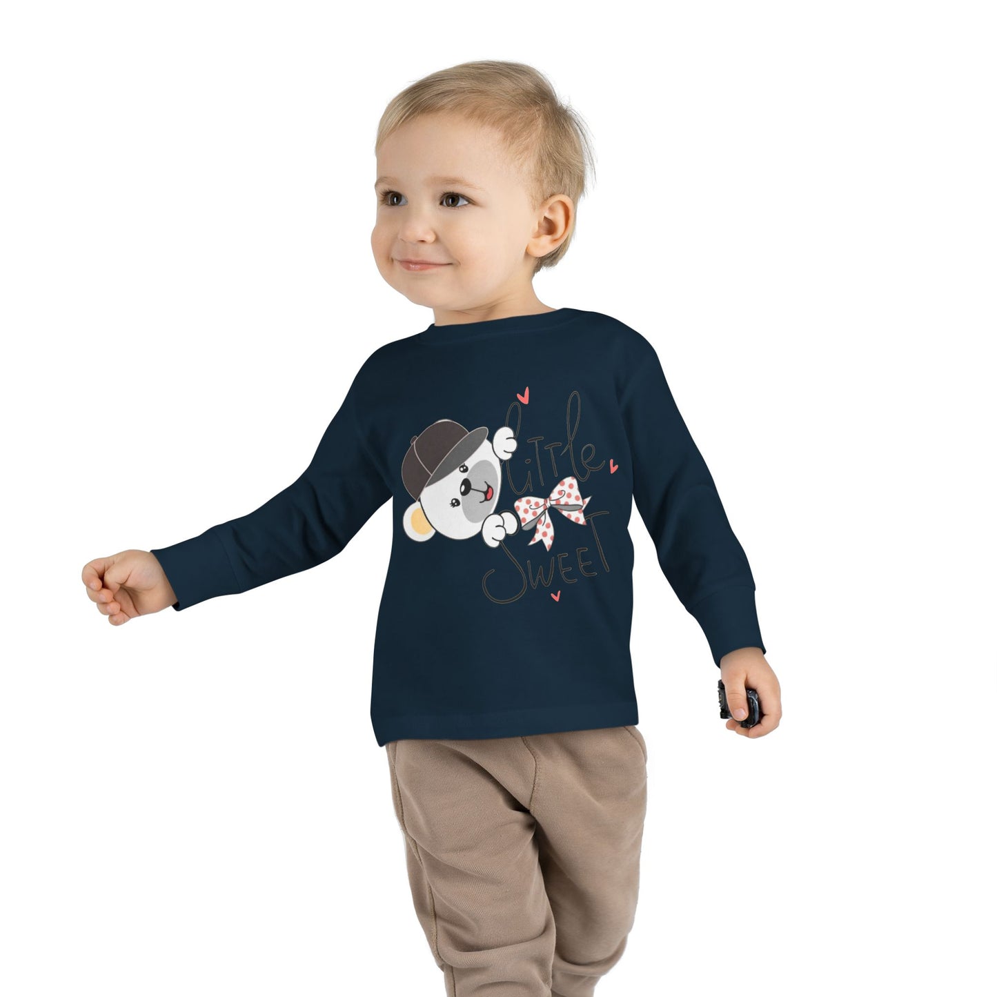 Toddler Long Sleeve bear Tee Unisex