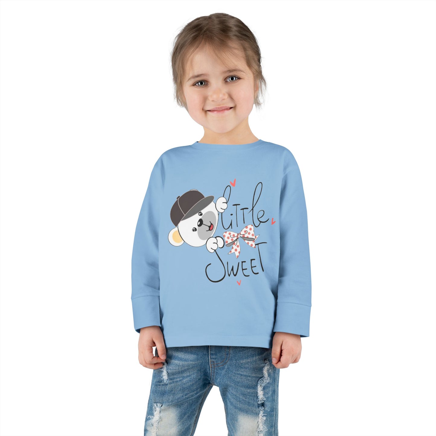 Toddler Long Sleeve bear Tee Unisex