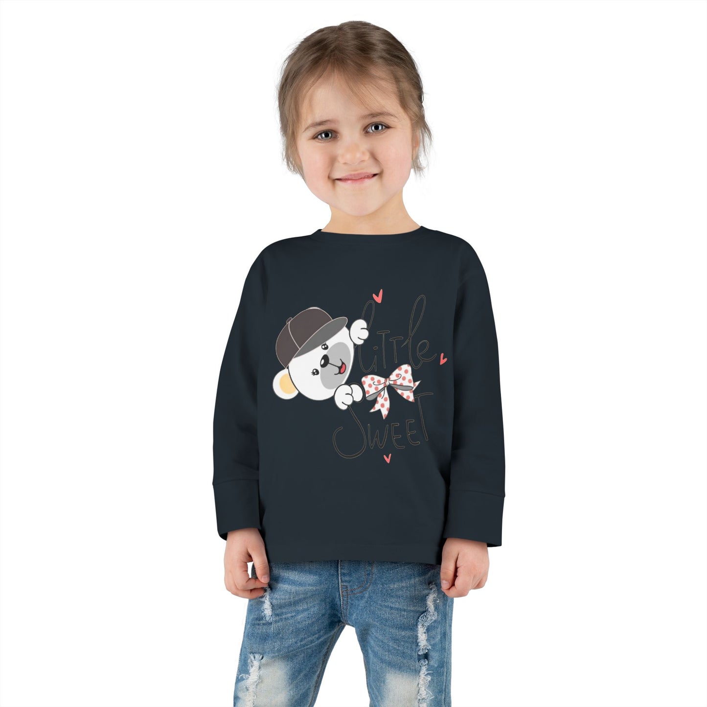 Toddler Long Sleeve bear Tee Unisex