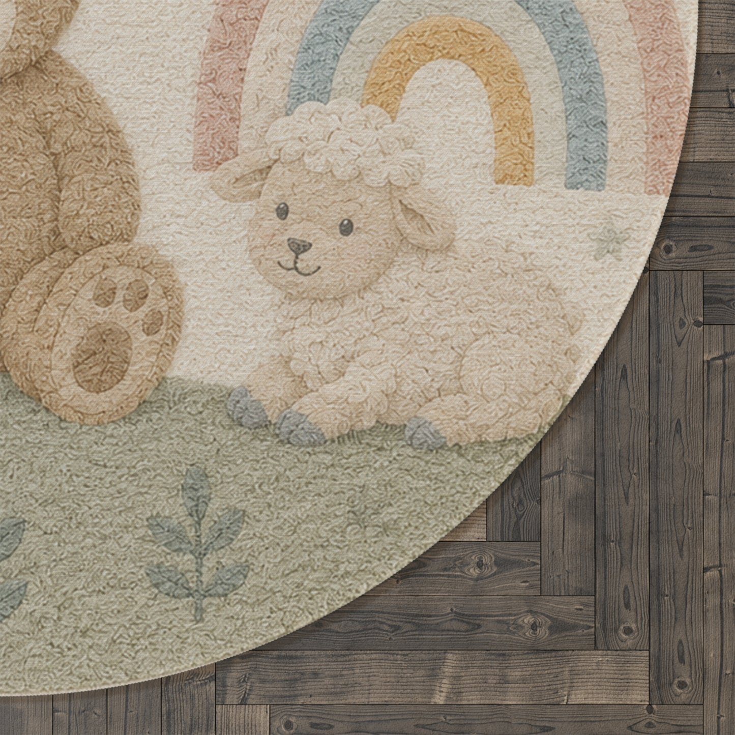 Nursery Round Rug