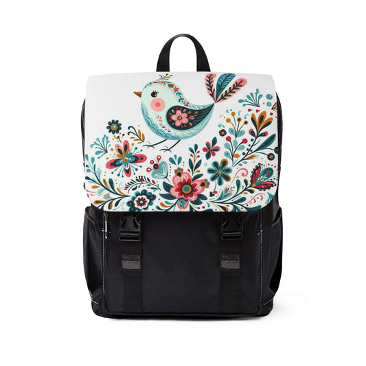 Bohemian Floral Shoulder Backpack