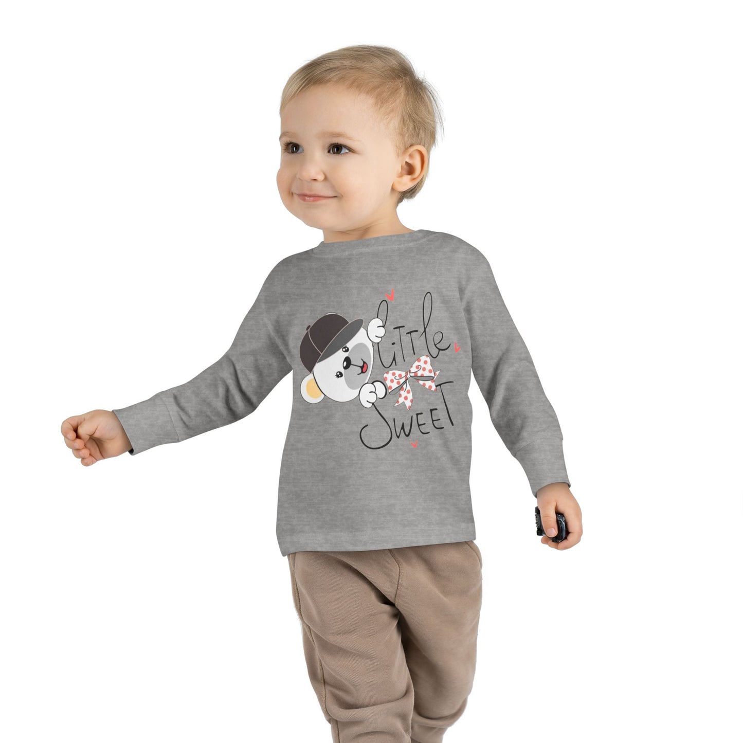 Toddler Long Sleeve bear Tee Unisex