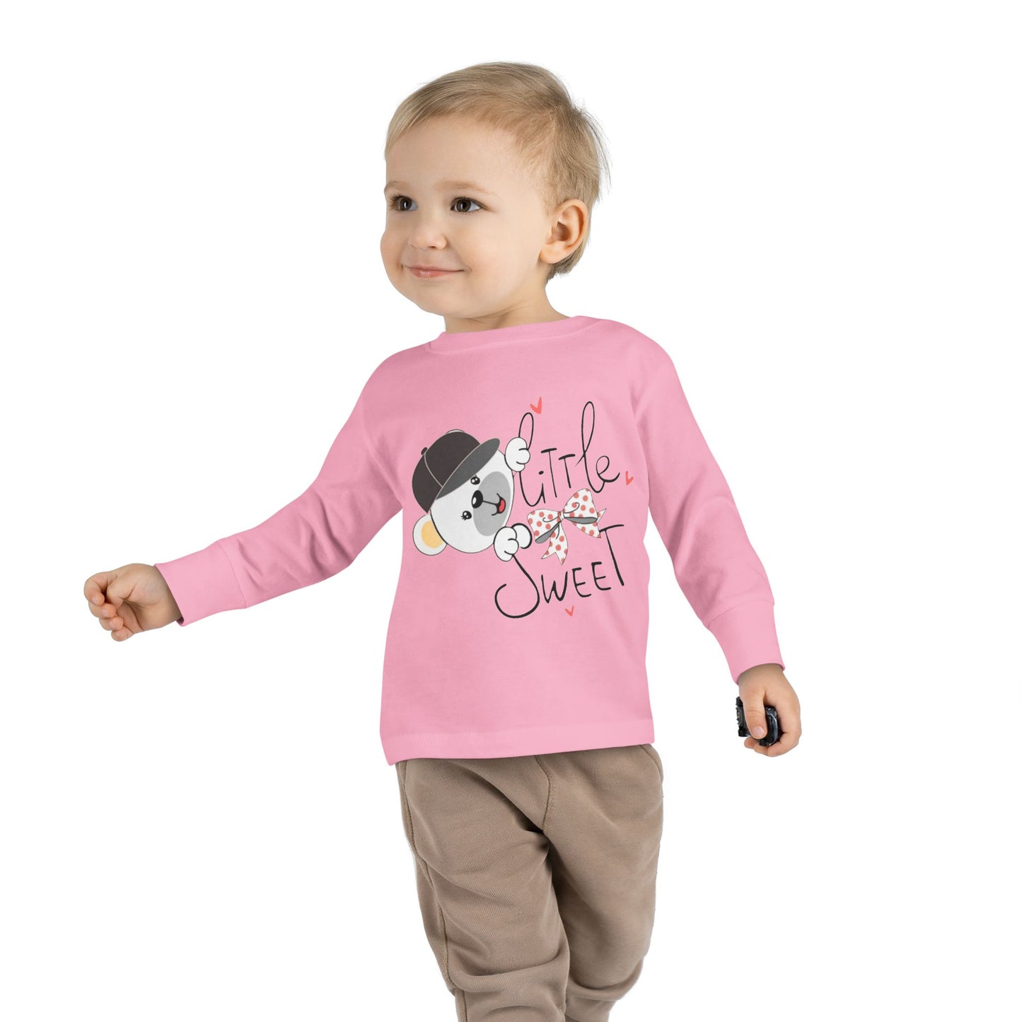 Toddler Long Sleeve bear Tee Unisex
