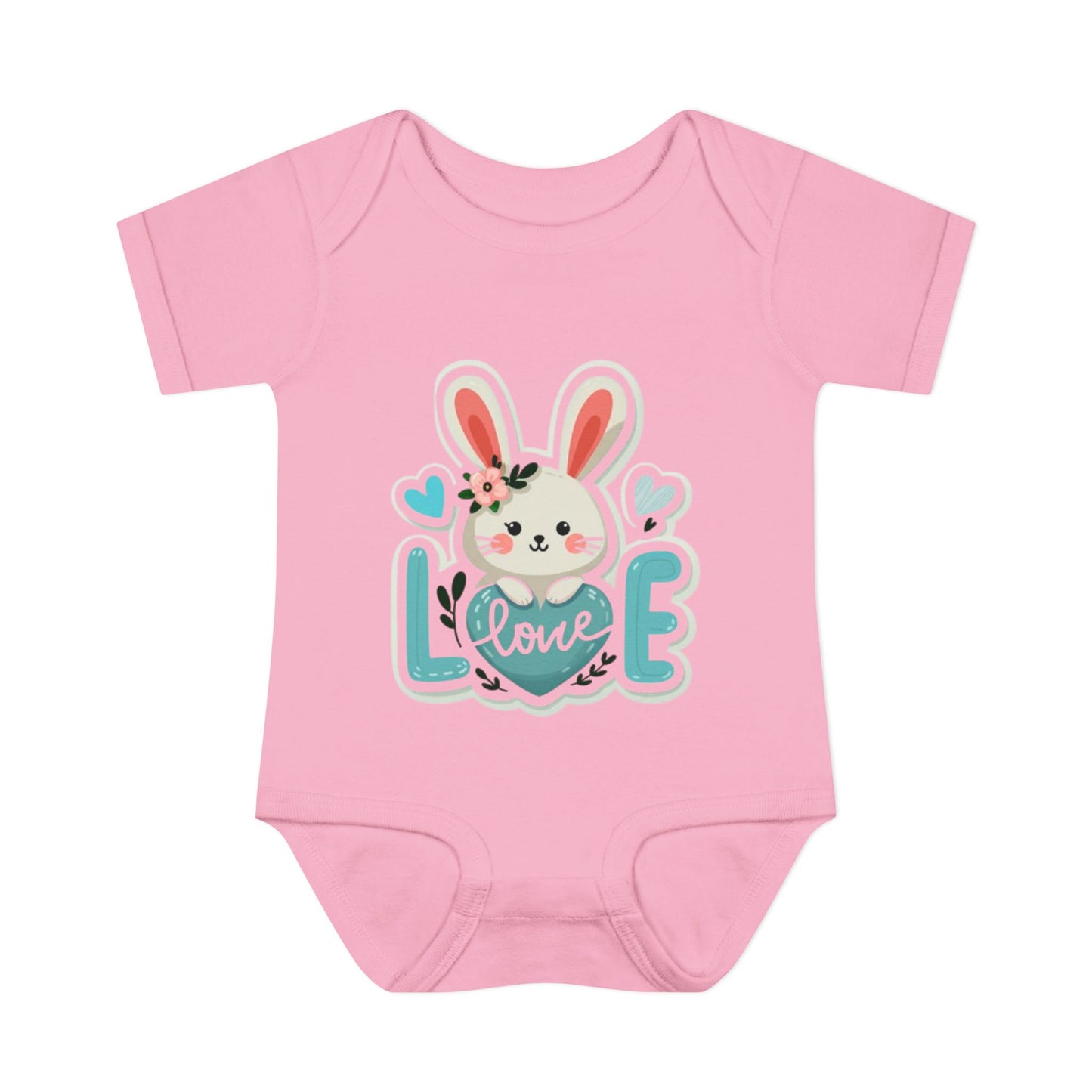 Bunny Love Infant Bodysuit Unisex