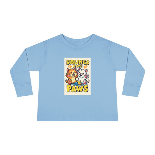 Toddler Long Sleeve Paw Tee Unisex