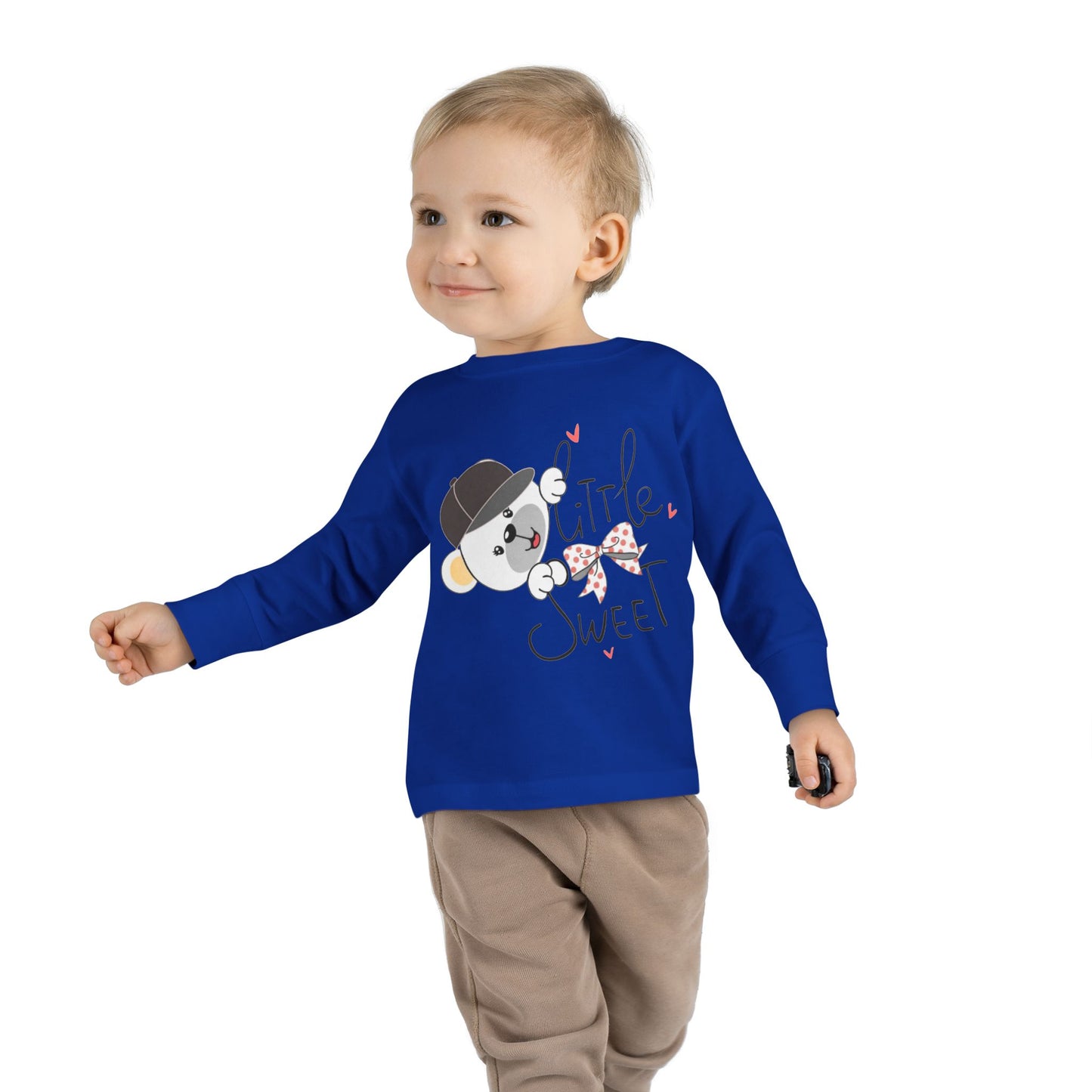 Toddler Long Sleeve bear Tee Unisex