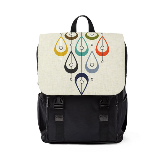 Peacock Art Unisex Casual Backpack