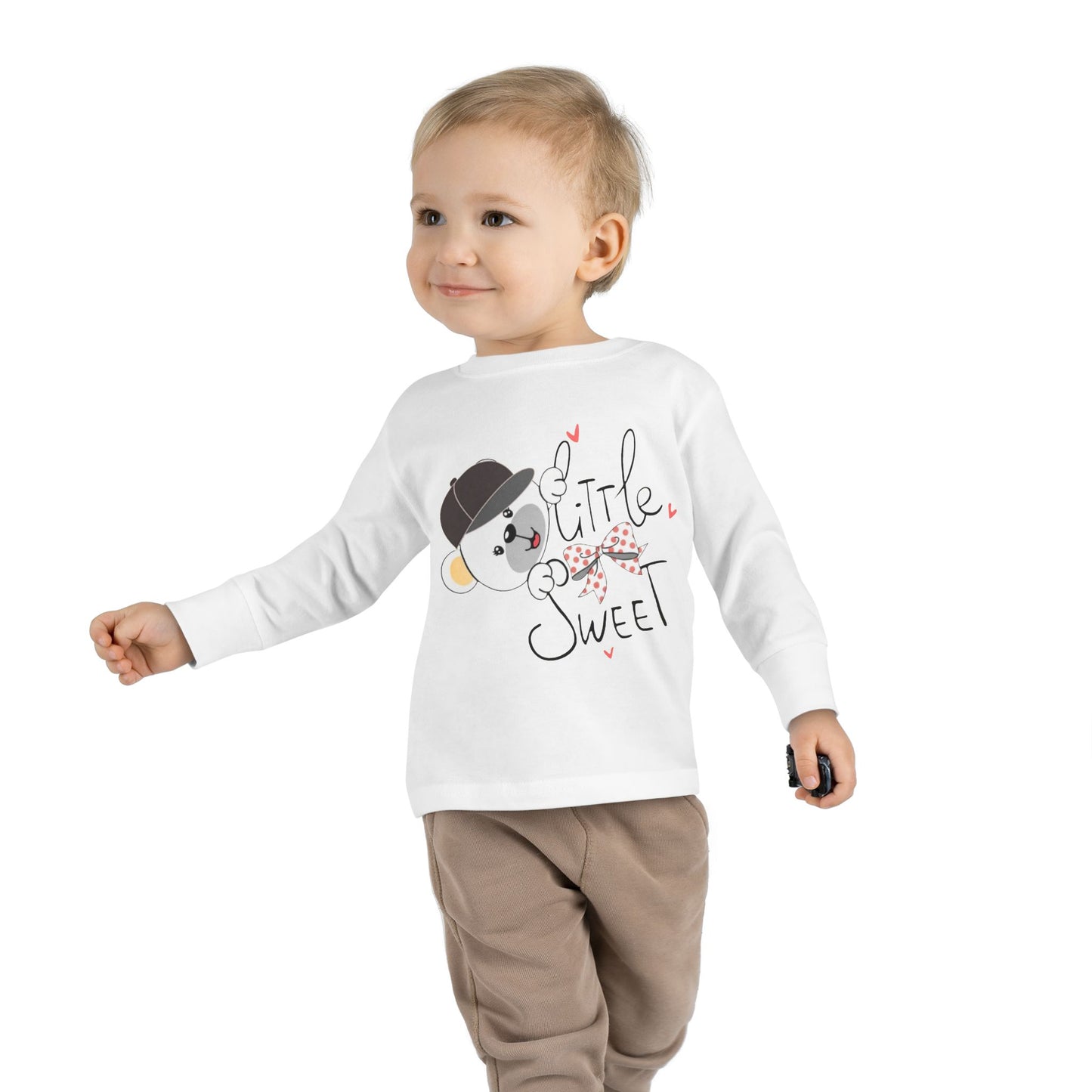 Toddler Long Sleeve bear Tee Unisex