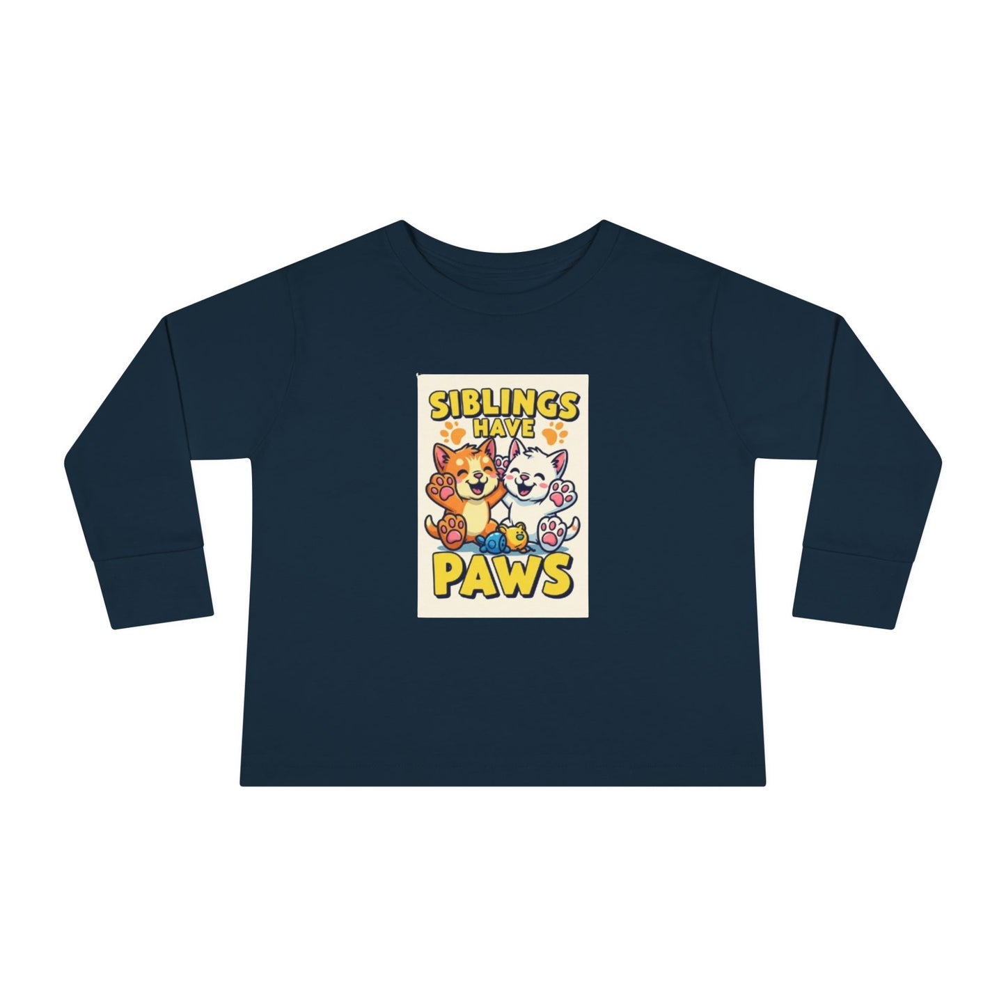 Toddler Long Sleeve Paw Tee Unisex