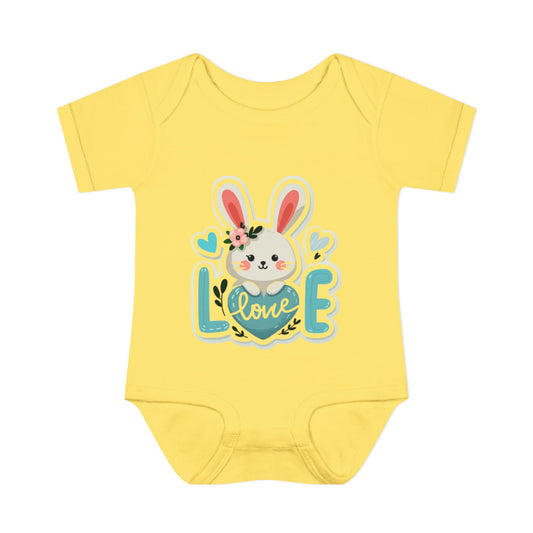 Bunny Love Infant Bodysuit Unisex