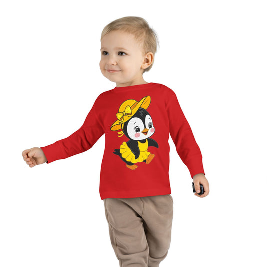 Penguin Toddler Long Sleeve Tee Unisex