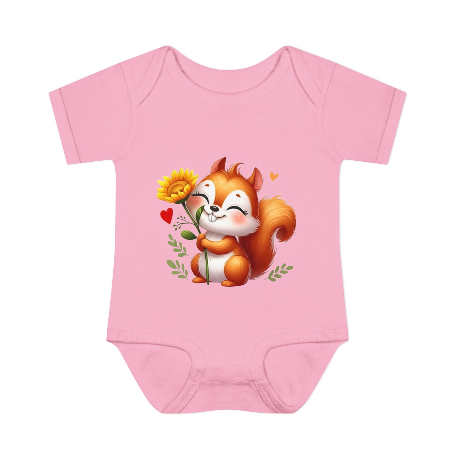 Squirrel Baby Bodysuit Unisex
