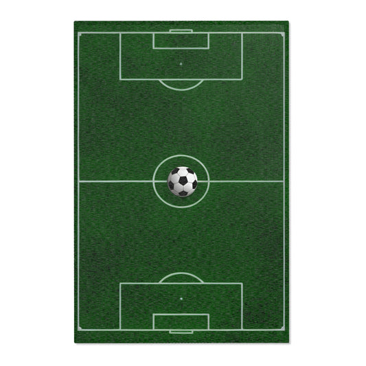 Soccer Field Area Rug