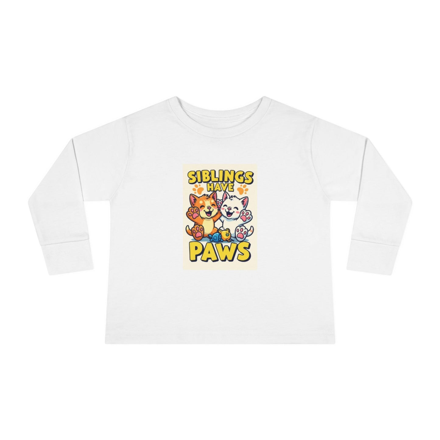 Toddler Long Sleeve Paw Tee Unisex