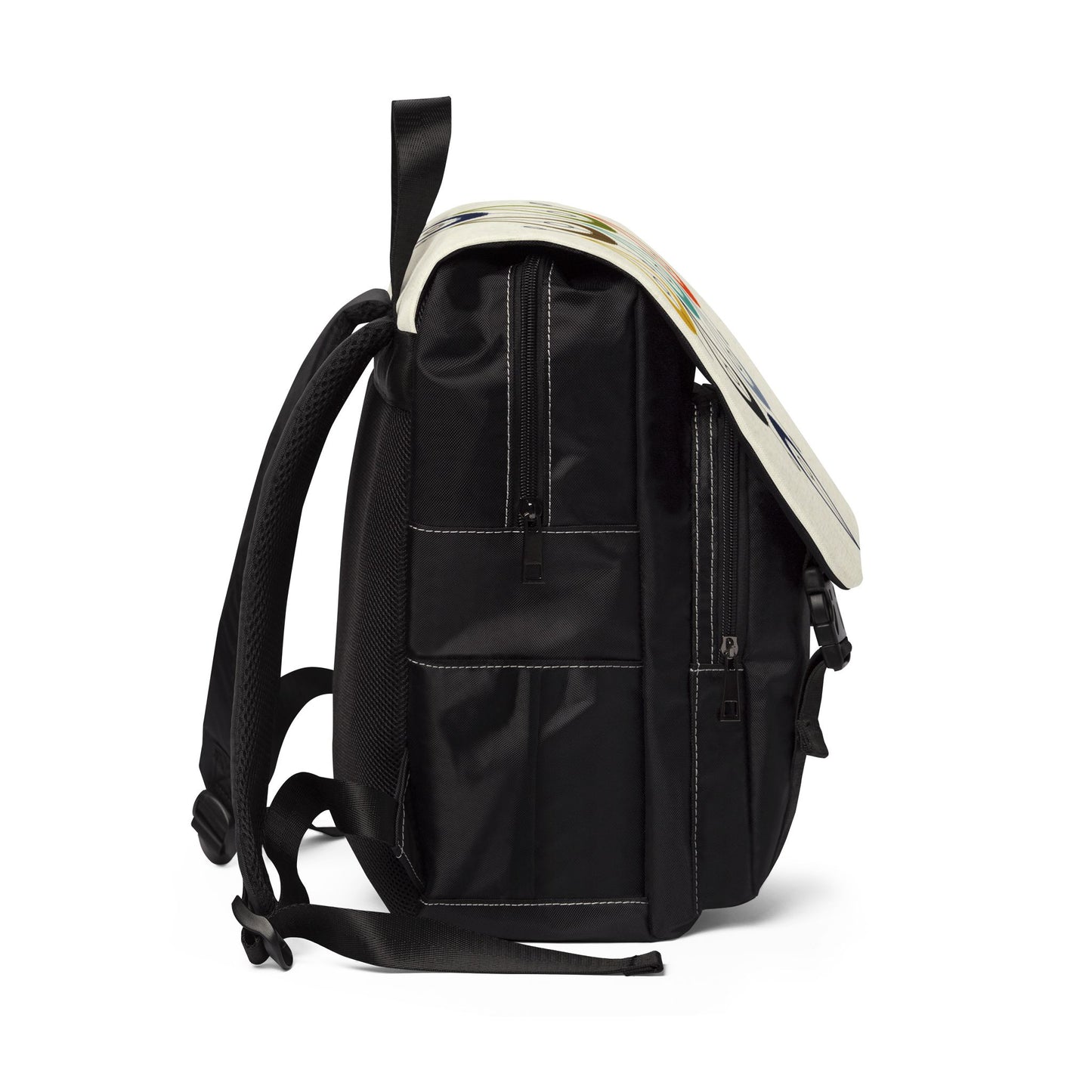 Peacock Art Unisex Casual Backpack