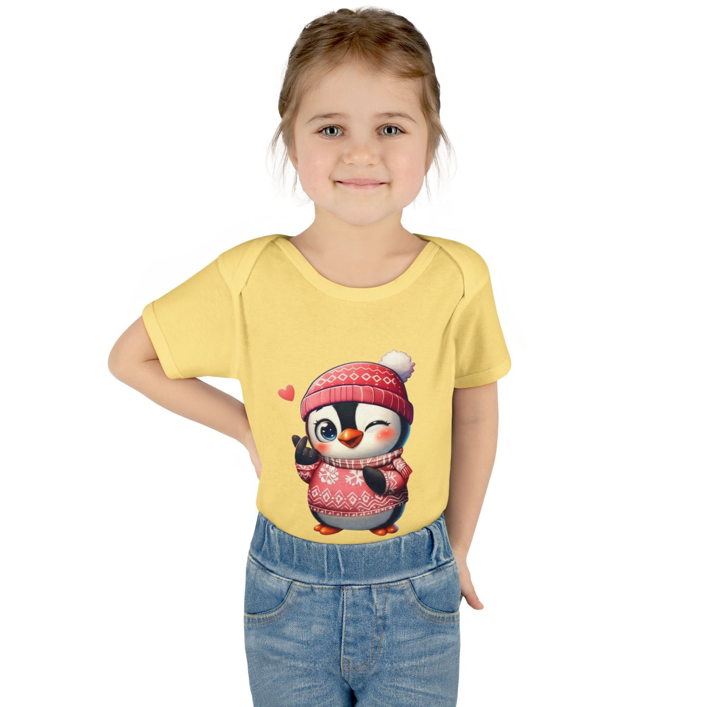 Penguin Baby Bodysuit Unisex