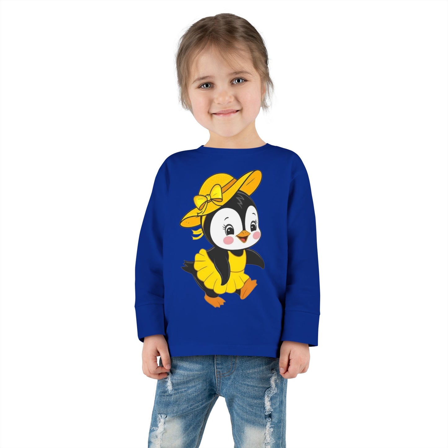 Penguin Toddler Long Sleeve Tee Unisex