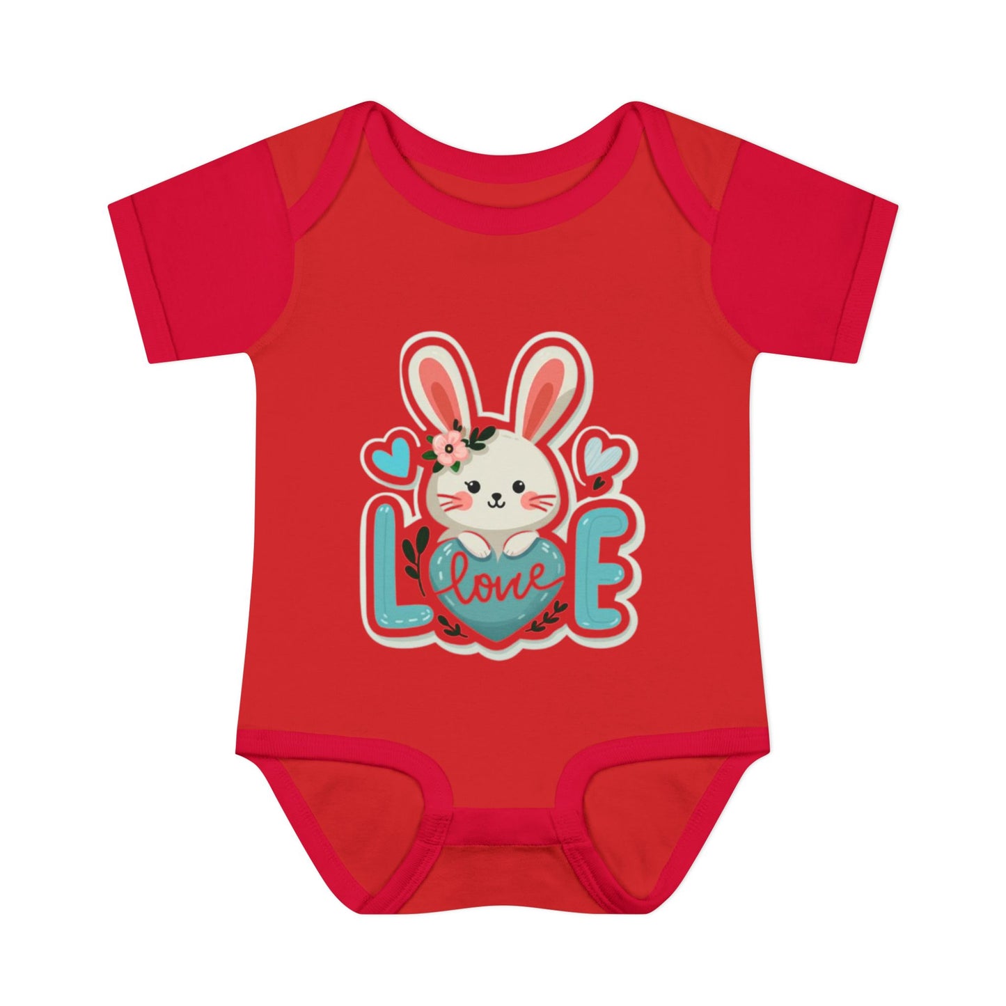 Bunny Love Infant Bodysuit Unisex