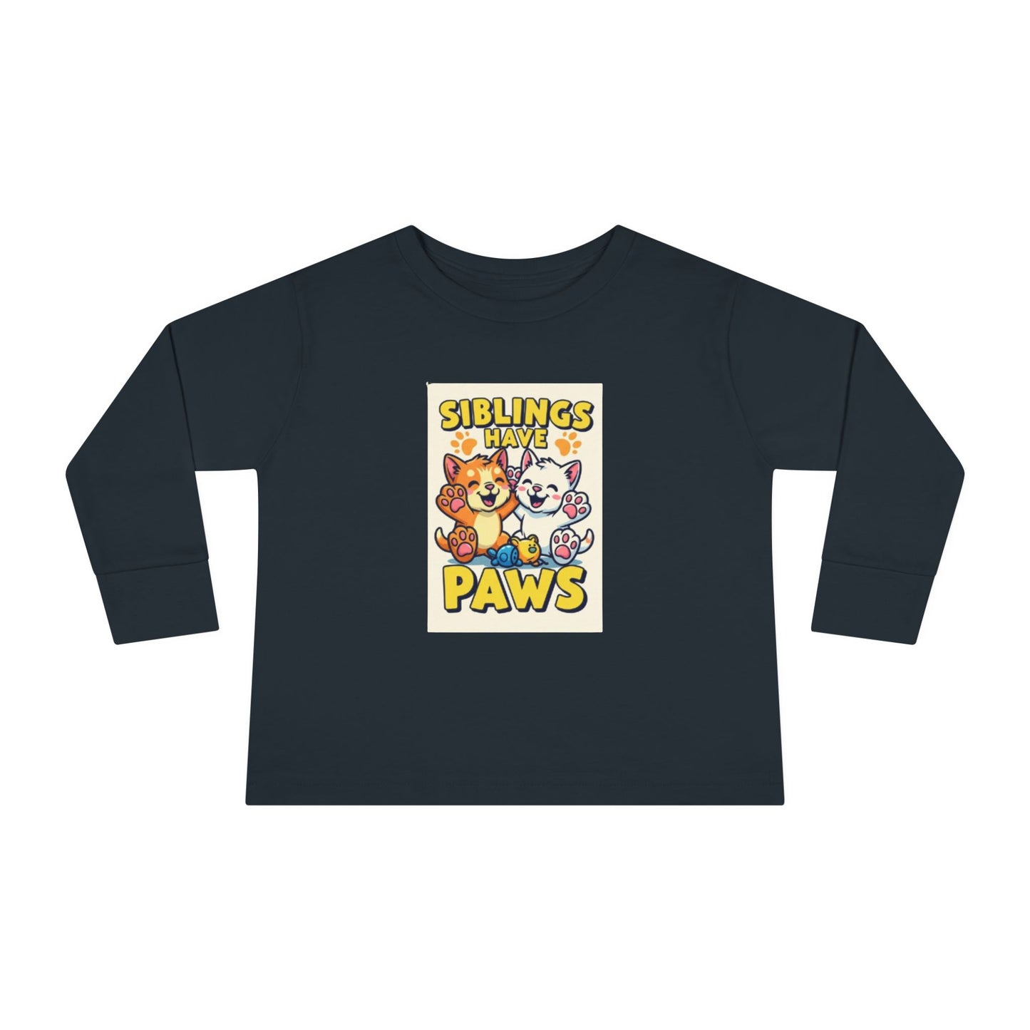 Toddler Long Sleeve Paw Tee Unisex