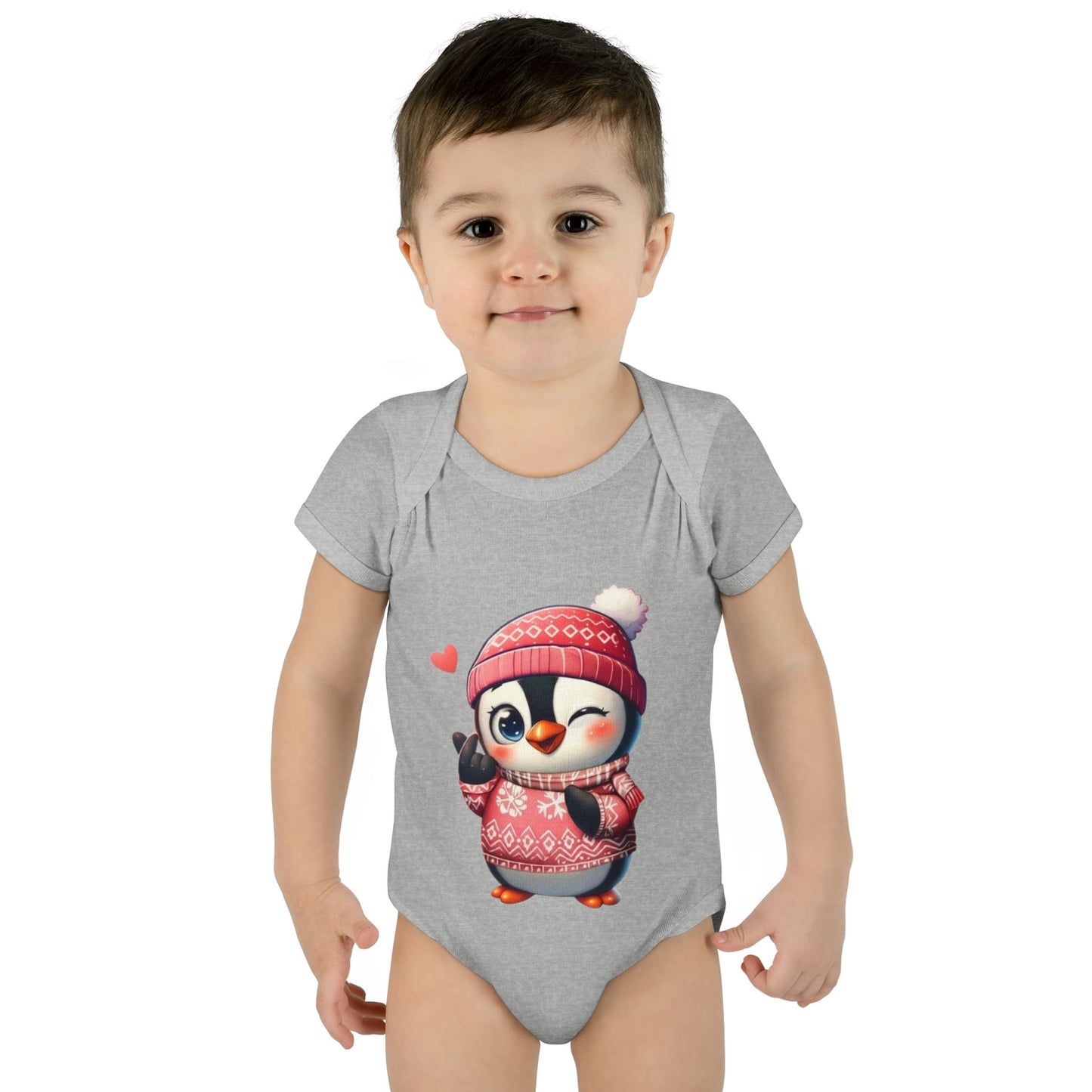 Penguin Baby Bodysuit Unisex