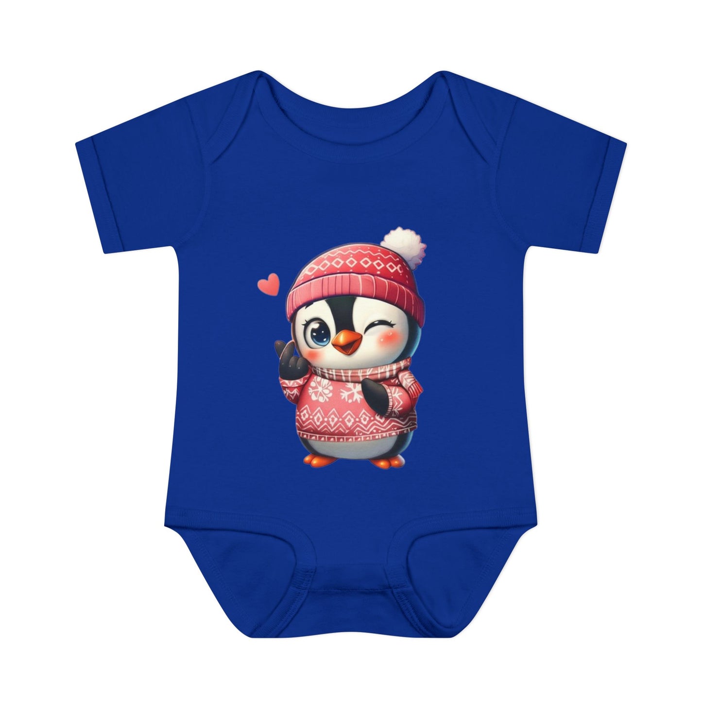 Penguin Baby Bodysuit Unisex