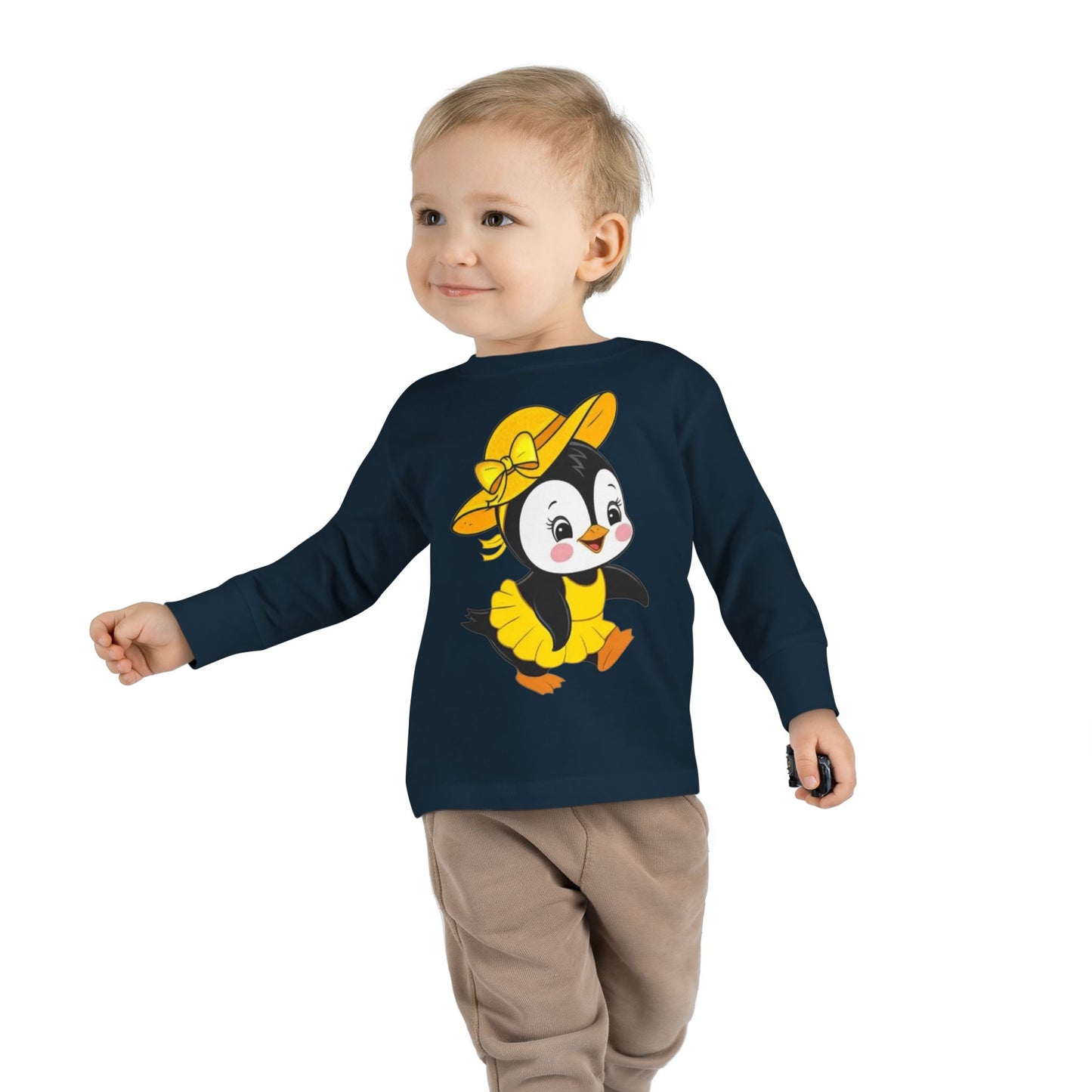 Penguin Toddler Long Sleeve Tee Unisex