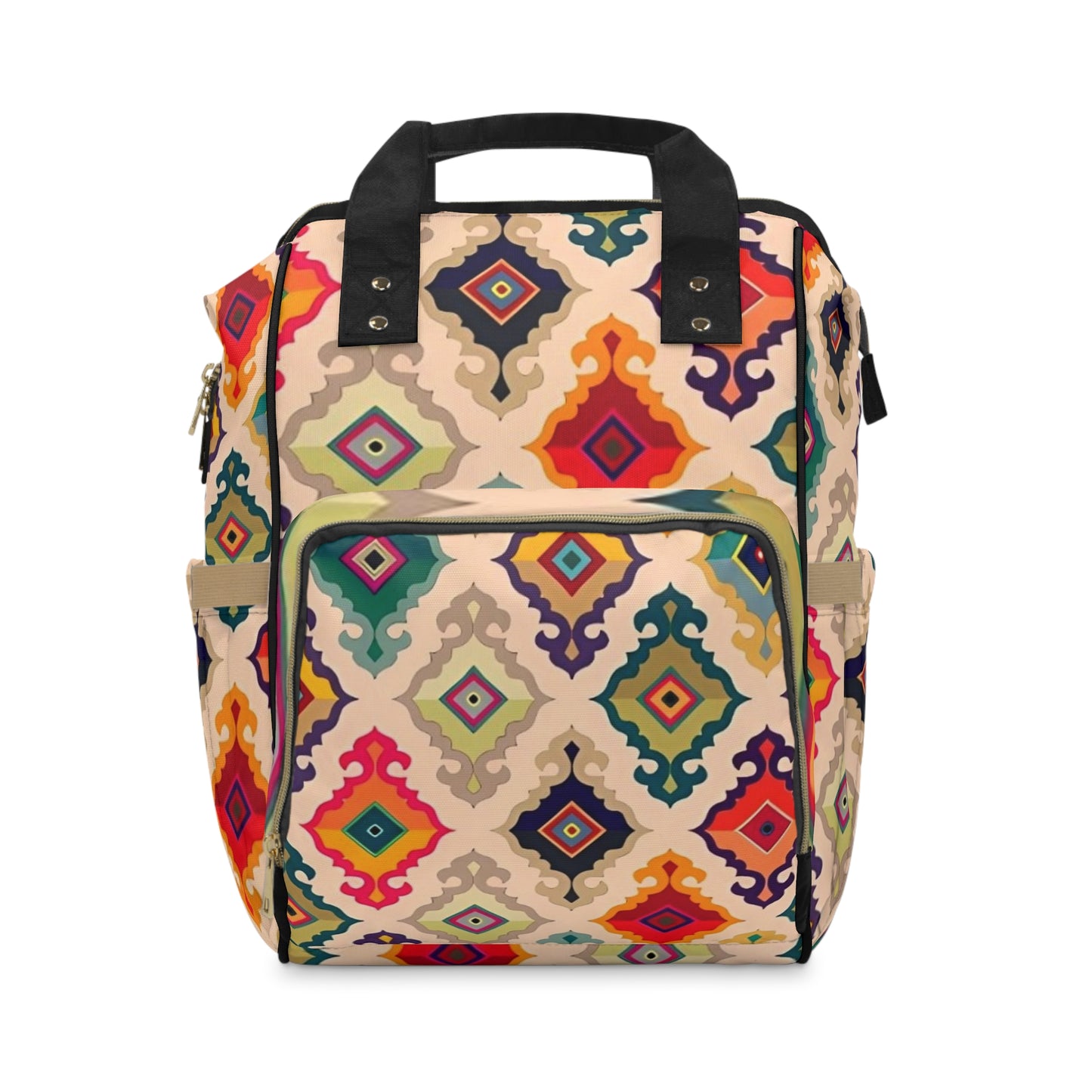 Colorful Multifunctional Diaper Backpack / Travel Bag