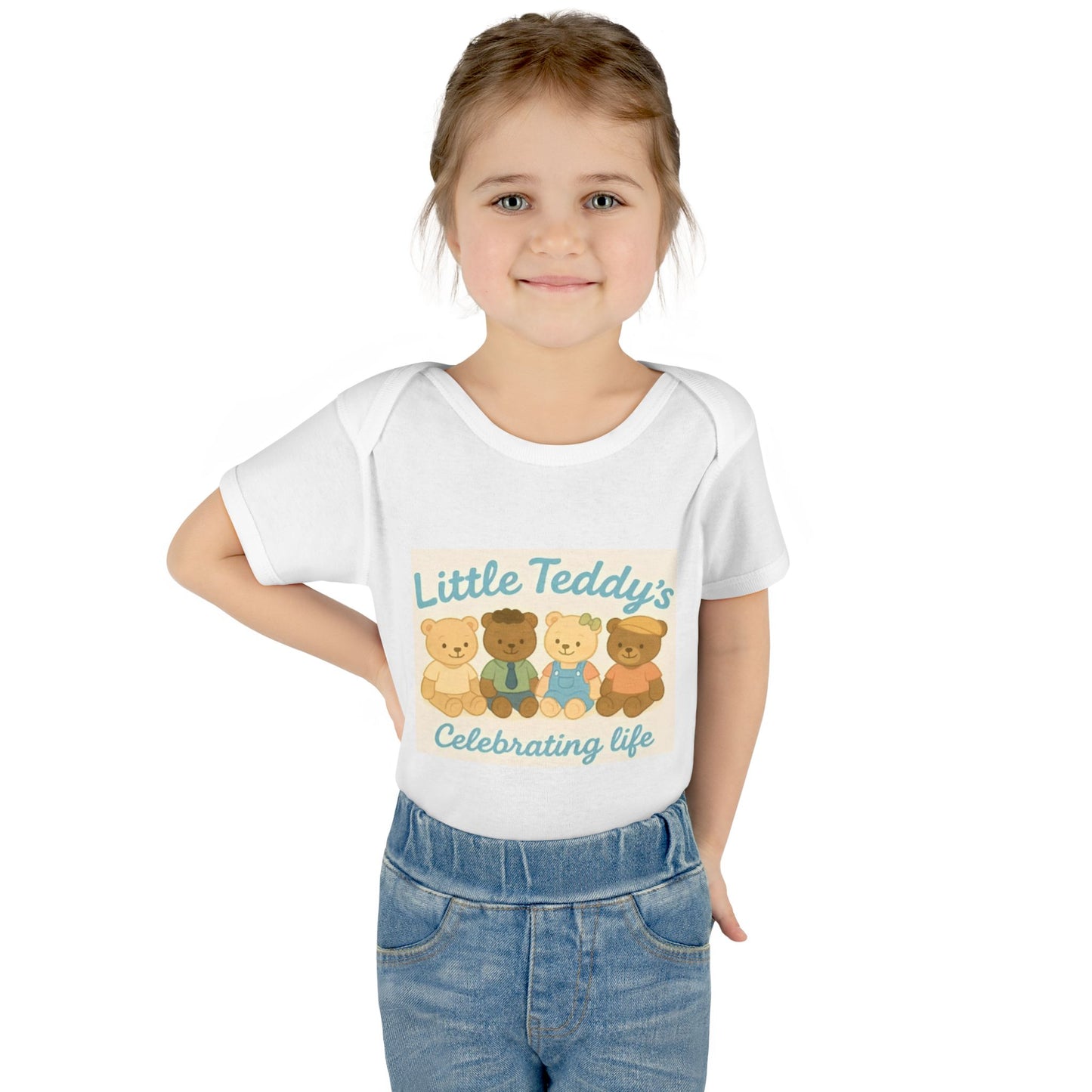 Little Teddys Baby Bodysuit Unisex