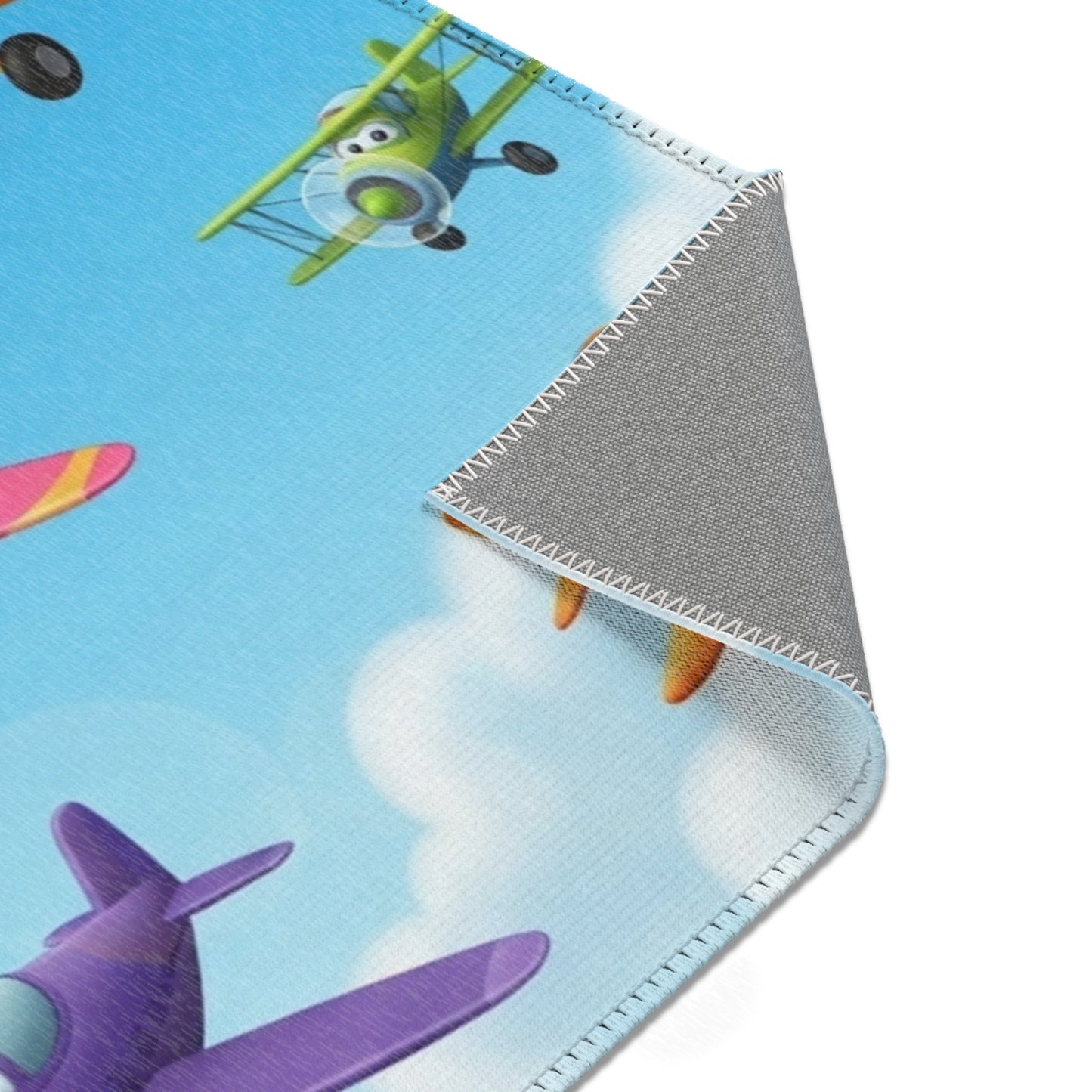 Kids' Airplane Area Rug