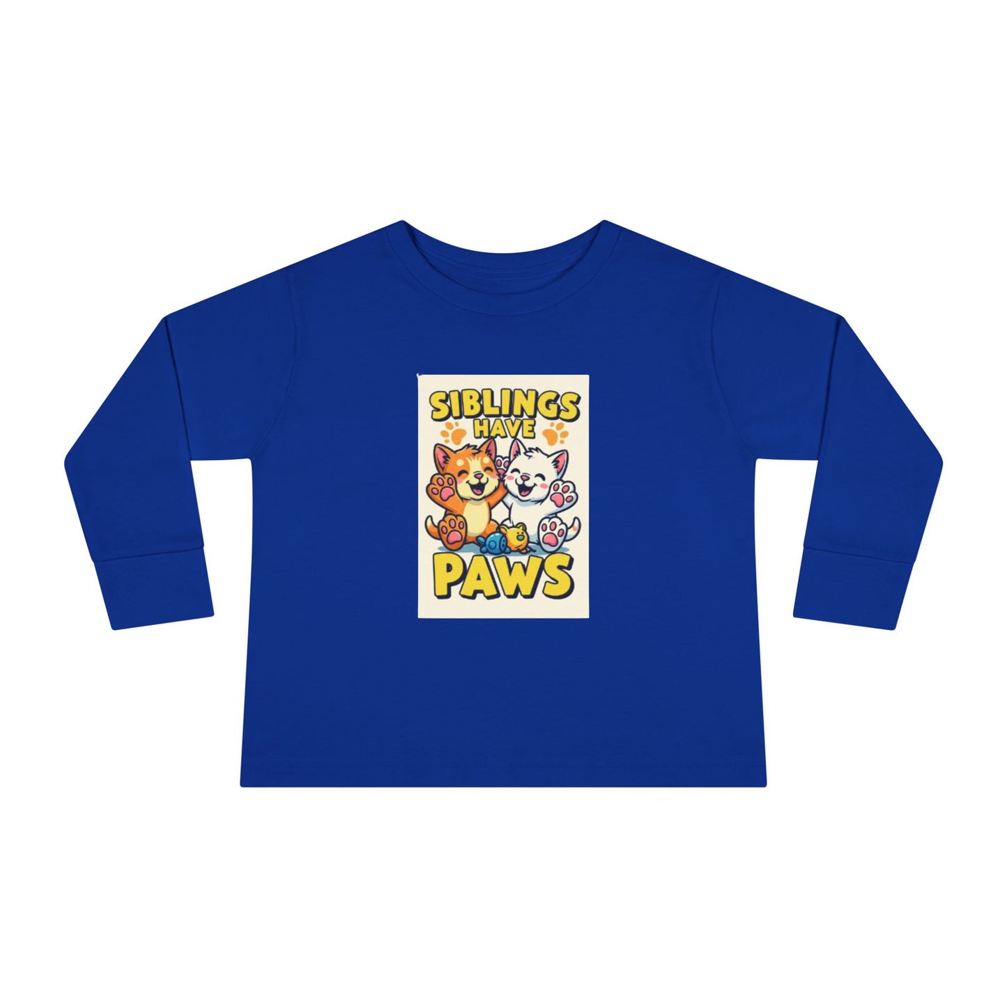 Toddler Long Sleeve Paw Tee Unisex