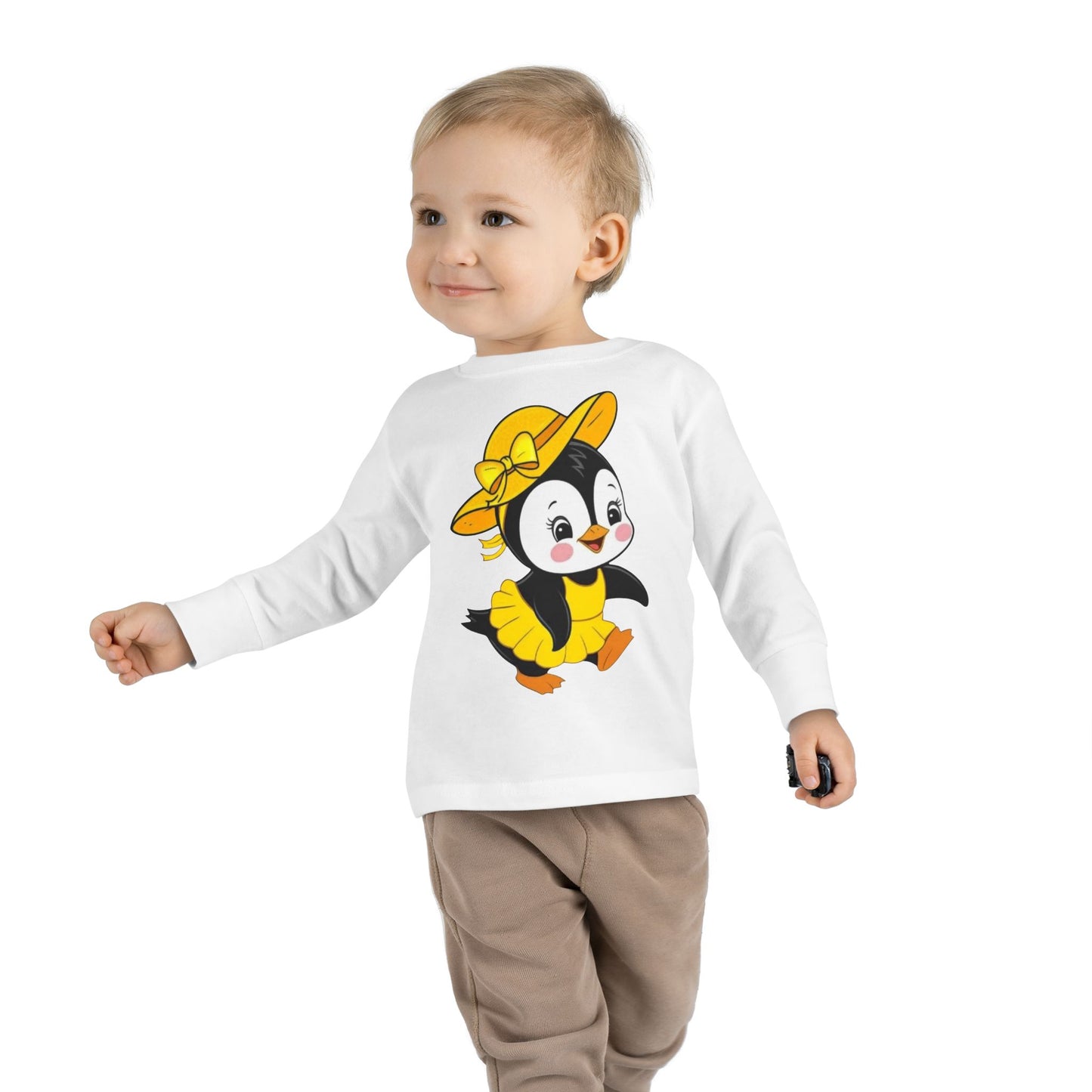 Penguin Toddler Long Sleeve Tee Unisex