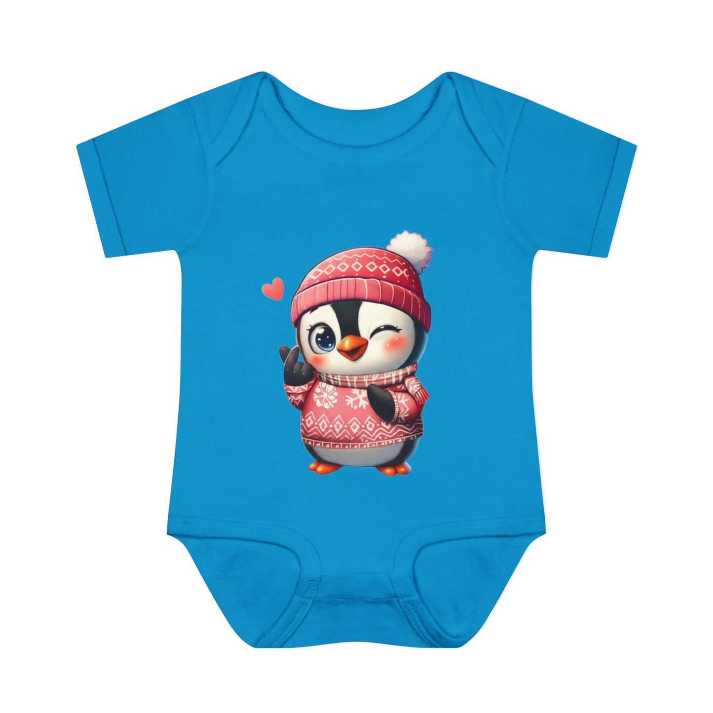 Penguin Baby Bodysuit Unisex