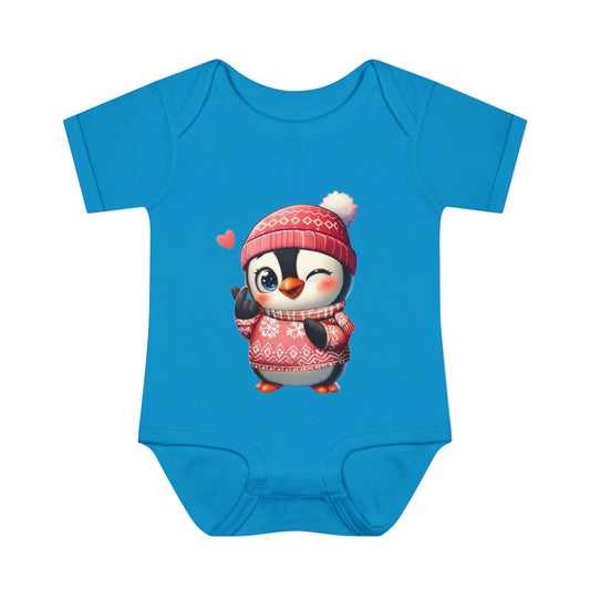 Penguin Baby Bodysuit Unisex